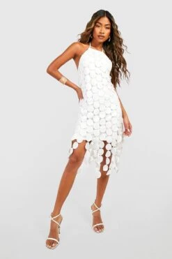 Gehäkeltes Minikleid -Stil Formen Verkäufe gzz55192 white xl 2