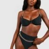 Bügel-Bikinioberteil Mit Goldenem Ketten-Detail -Stil Formen Verkäufe gzz55951 black xl