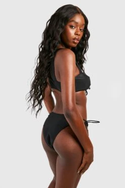 Bikinihose Mit V-Bund Und Perlen-Detail -Stil Formen Verkäufe gzz56182 black xl 1