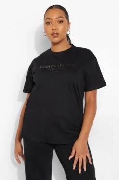 Stil Formen Verkäufe 3 Plus Metallic T-Shirt Mit Ye Saint West Print