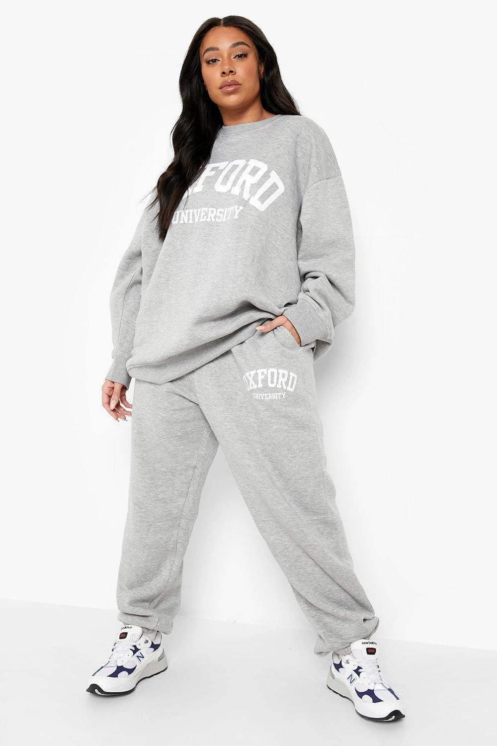 Plus Oversize Oxford University Sweatshirt 5 Plus Oversize Oxford University Sweatshirt – Bild 3