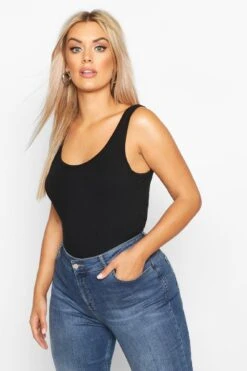 Plus Basic-Oberteil Mit Breiten Trägern