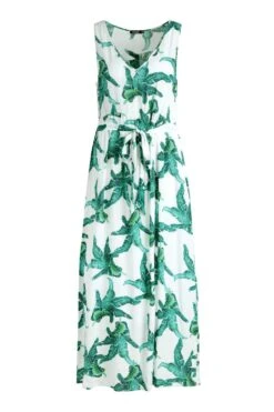 Plus Florales Maxikleid Mit V-Ausschnitt 8 Plus Florales Maxikleid Mit V-Ausschnitt -Stil Formen Verkäufe pzz83563 white xl 2