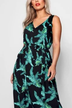 Plus Florales Maxikleid Mit V-Ausschnitt 9 Plus Florales Maxikleid Mit V-Ausschnitt -Stil Formen Verkäufe pzz83563 white xl 3