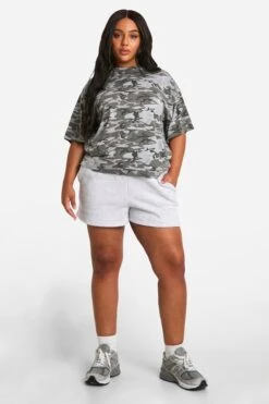 Plus Oversize Camouflage T-Shirt -Stil Formen Verkäufe pzz94597 multi xl 2