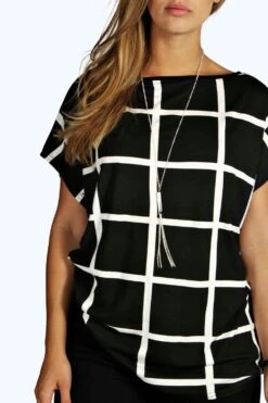 Plus Oversize T-Shirt Mit Print -Stil Formen Verkäufe pzz98675 multi xl 3